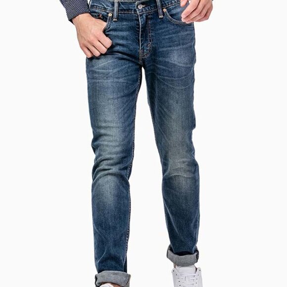 Levi's Jeans Men's 29x32 511 Slim Fit Stretch Throttle Blue NWT - Picture 1 of 9